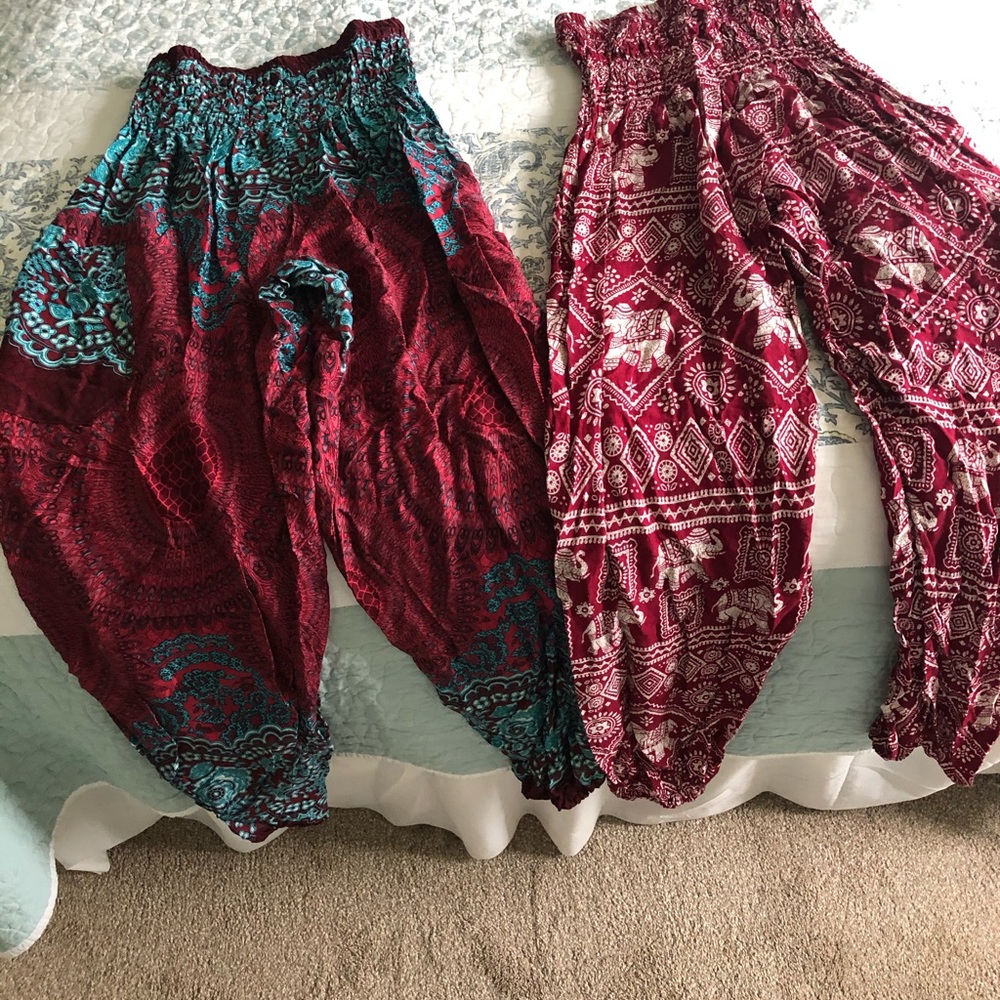 Women Baggy Bohemian Boho Hippie Yoga pants